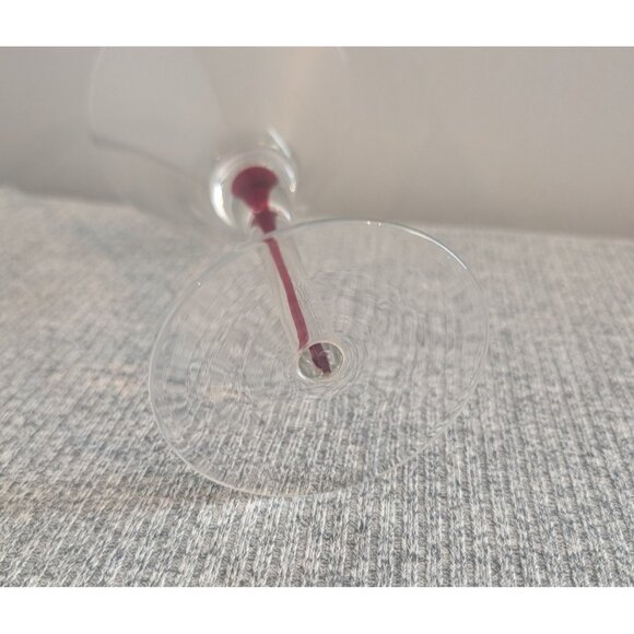 Orrefors "Intermezzo" Red Martini Glass, Single - Picture 2 of 5